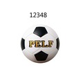 Baby Cele Classic Black & White Leather Soccer Ball 12348