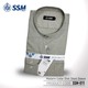 Madarin Collar Shirt Short Sleeve SSM-O-M-S-011 (Olive Green) Large