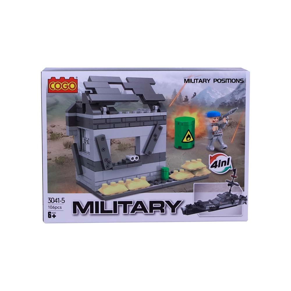 Cogo 8 in 1 Military Set No.3041
