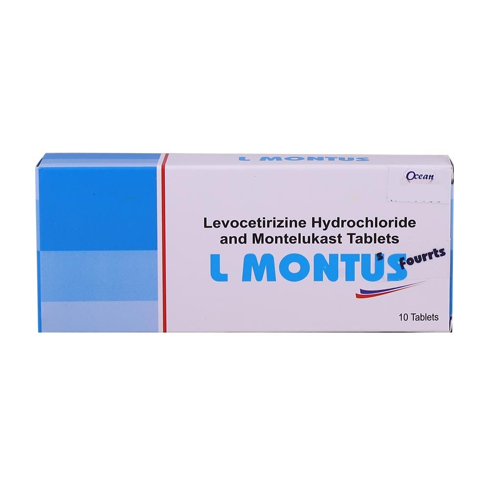 L Montus Levocetirizine 5Mg&Montelukast10Mg 10`S