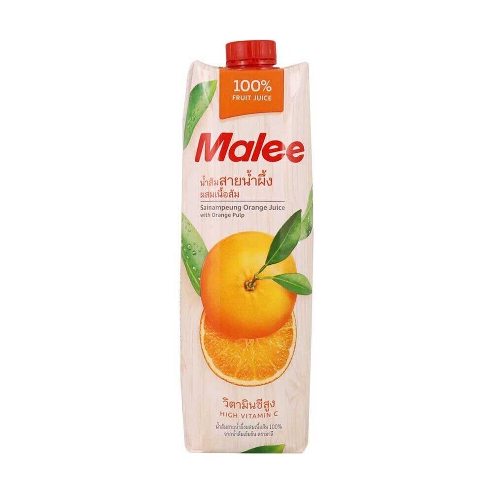 Malee 100% Fruit Juice Sainampeung Orange 1LTR