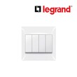 Legrand LG-4G 1WAY 16AX BIG ROCKER WH (617606) Switch and Socket (LG-16-617606)