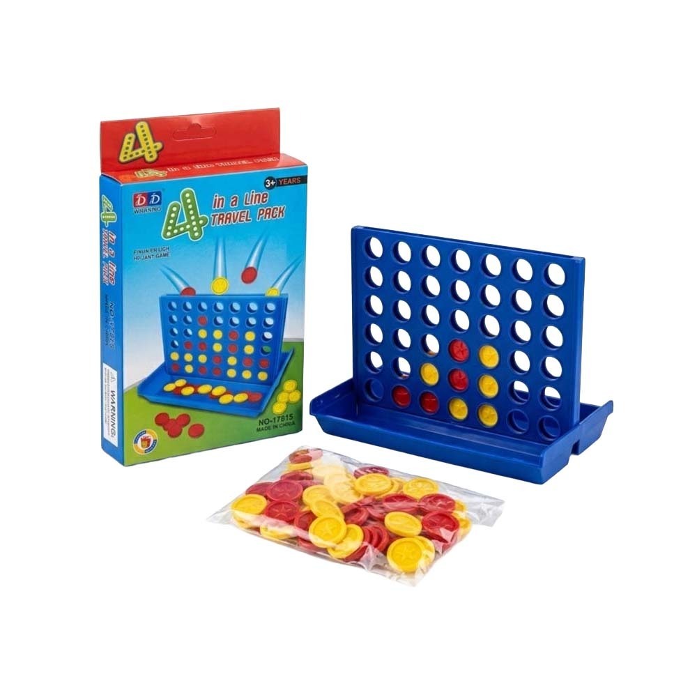 Baby Cele 4 in a Line Travel Board Game 10839