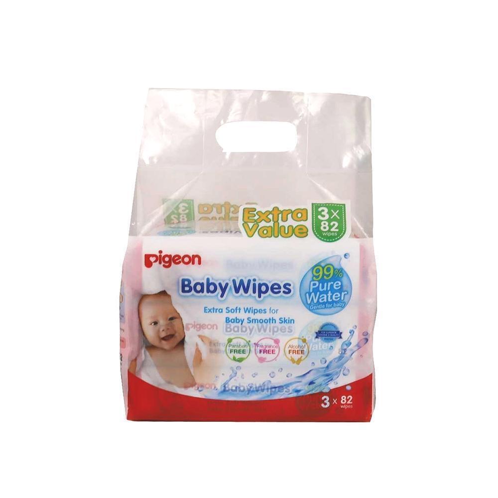 Pigeon Baby Wipes 99%Water 82PCS No.5811