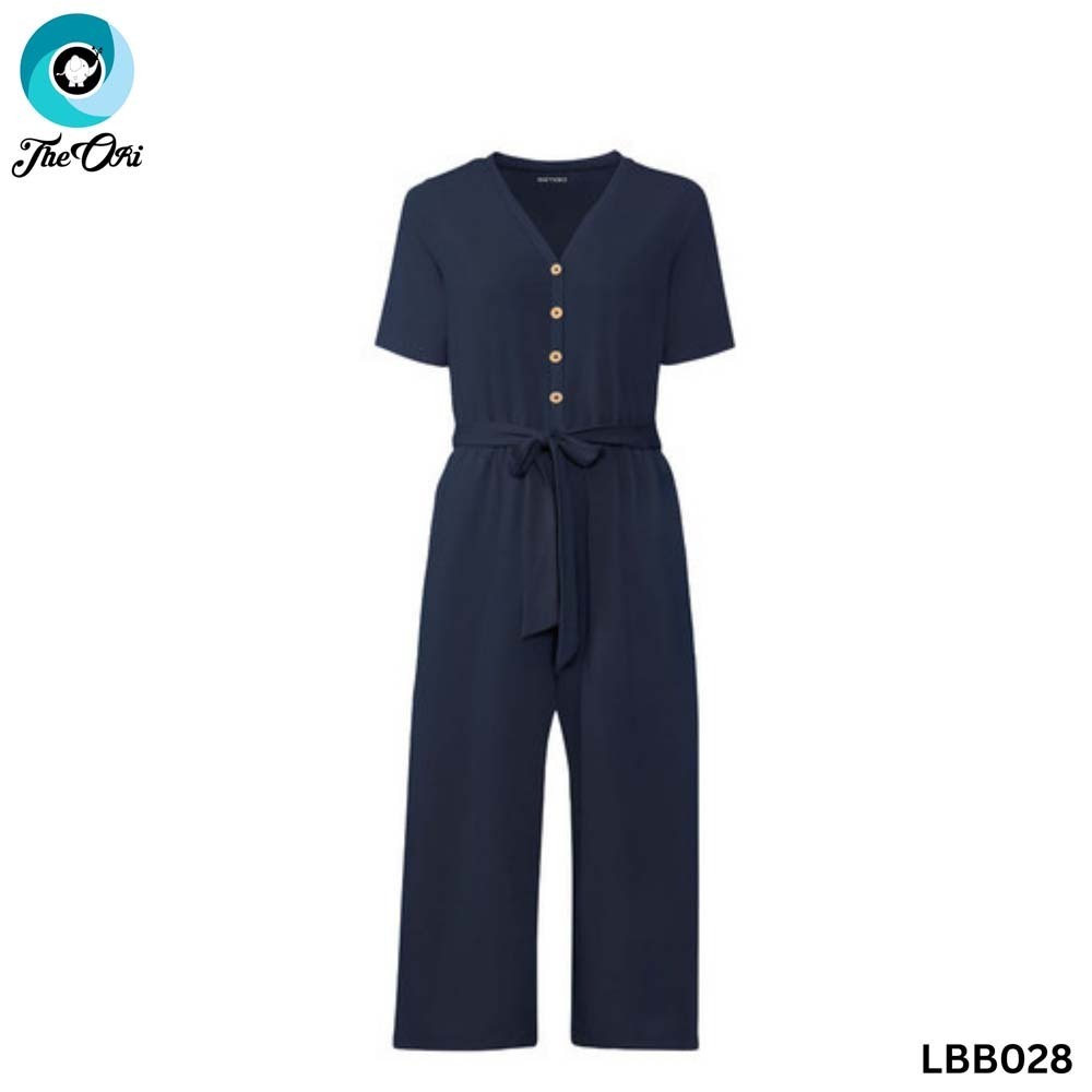 The Ori Women Jumpsuit Blue LBB028 (Large)