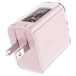 Acefast A47 Pd65W Gan Sparkling Series (2*USB-C+USB-A) Charger 27050010 Cherry Blossom