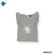 Max & Mia Kid Girl Sleeveless Top MM072C Light Gray Small