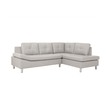 Index Ovira PVC Corner Sofa/L GY