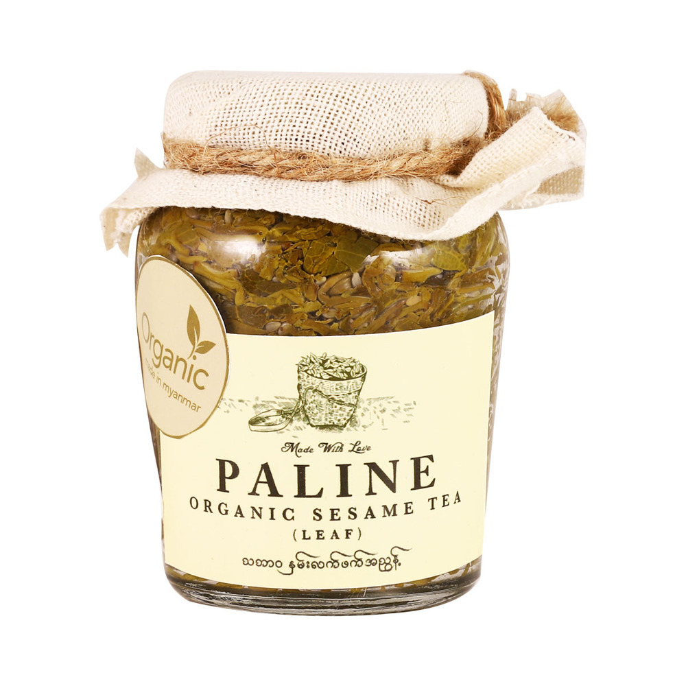 Paline Organic Pickled Tea Leaves With  Sesame 200G