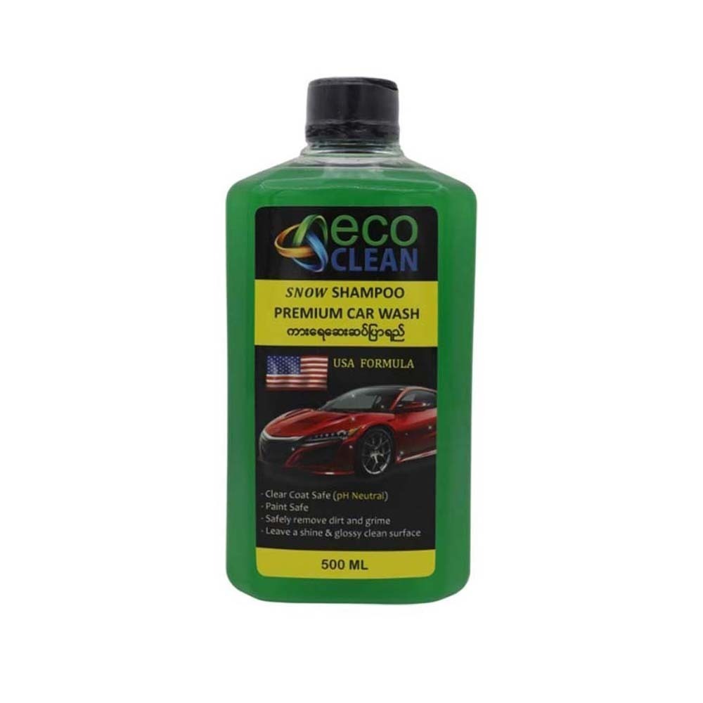Eco Clean Snow Shampoo Premium Car Wash 500ML