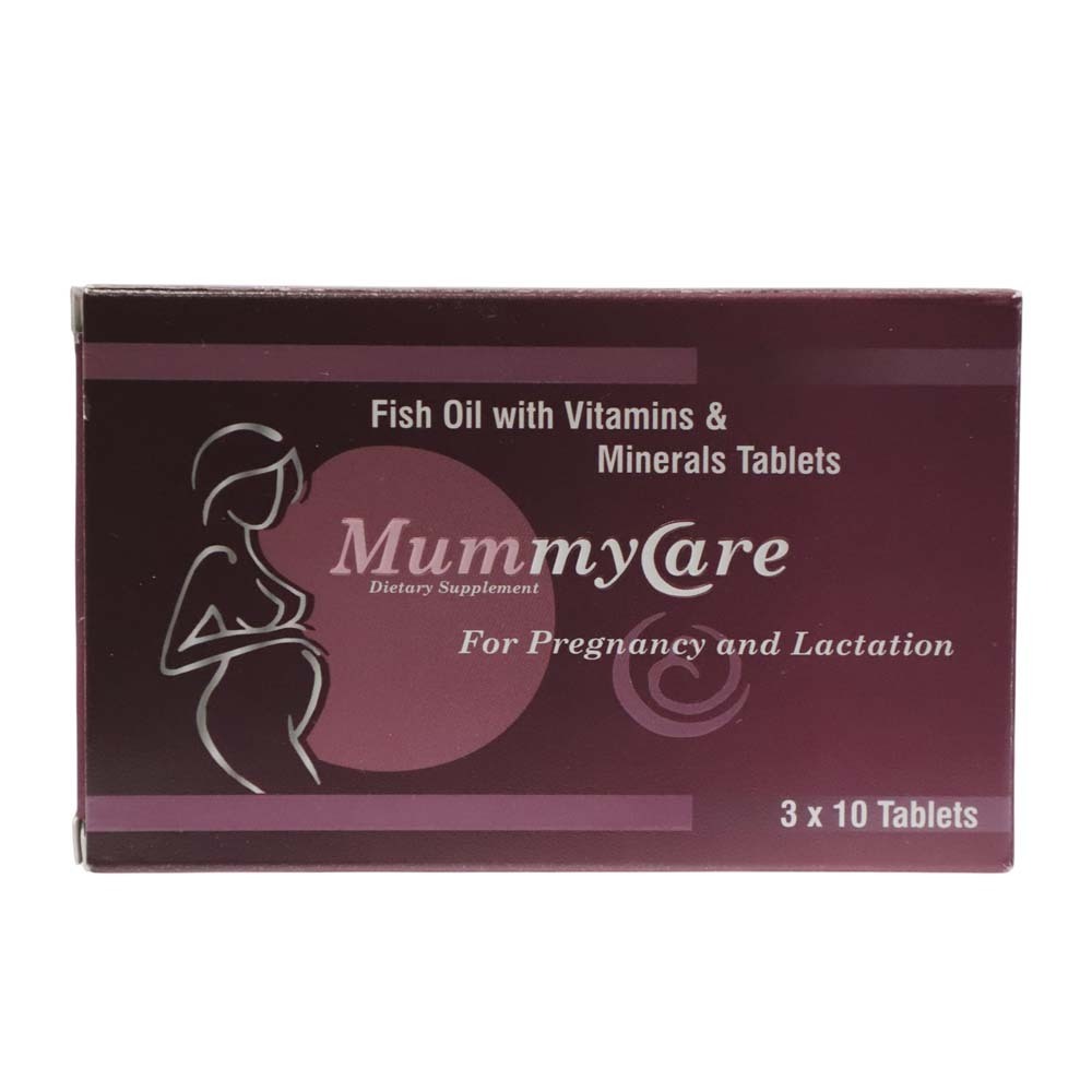Mummy Care Fish Oil With Vitamin & Mineral 10PCS x3