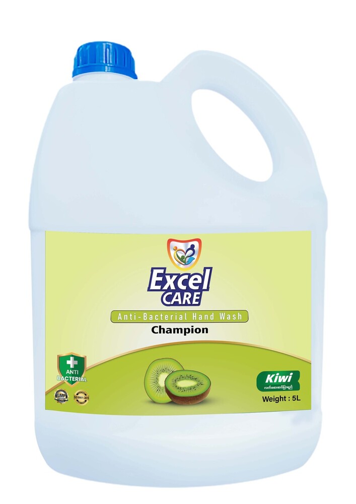 Excel Care Champion Anti-Bacteria Hand Wash 5L (Kiwi)