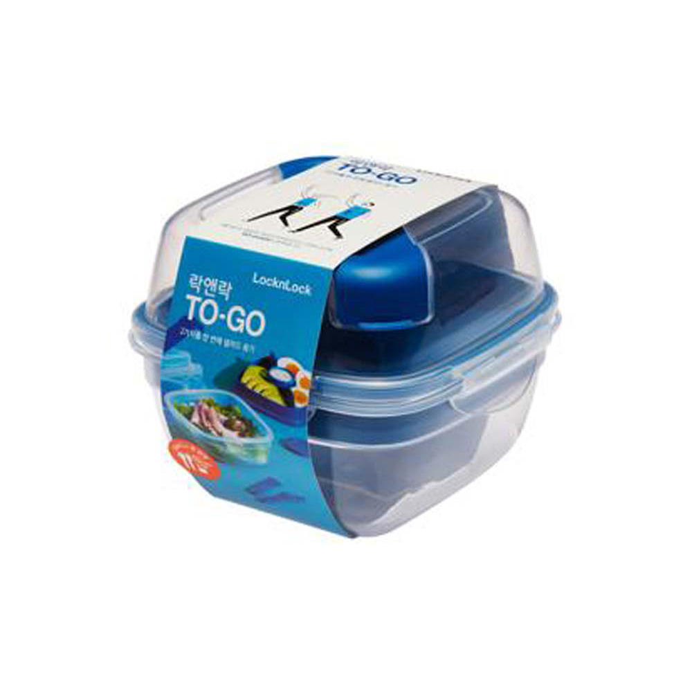 Lock & Lock To Go Saladbox-950ML-BLU-VN HSM8440TLBLU