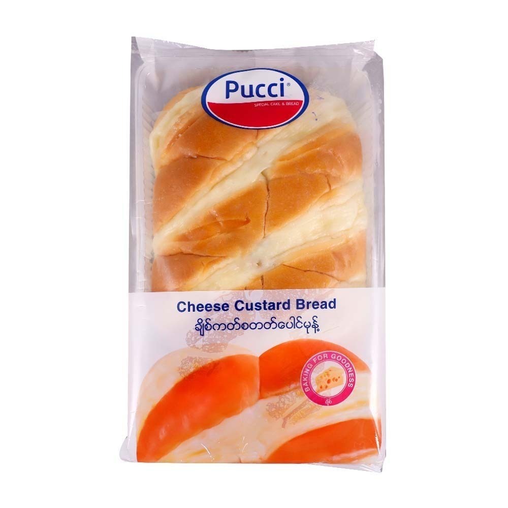 Pucci Cheese Custard Bread 350G