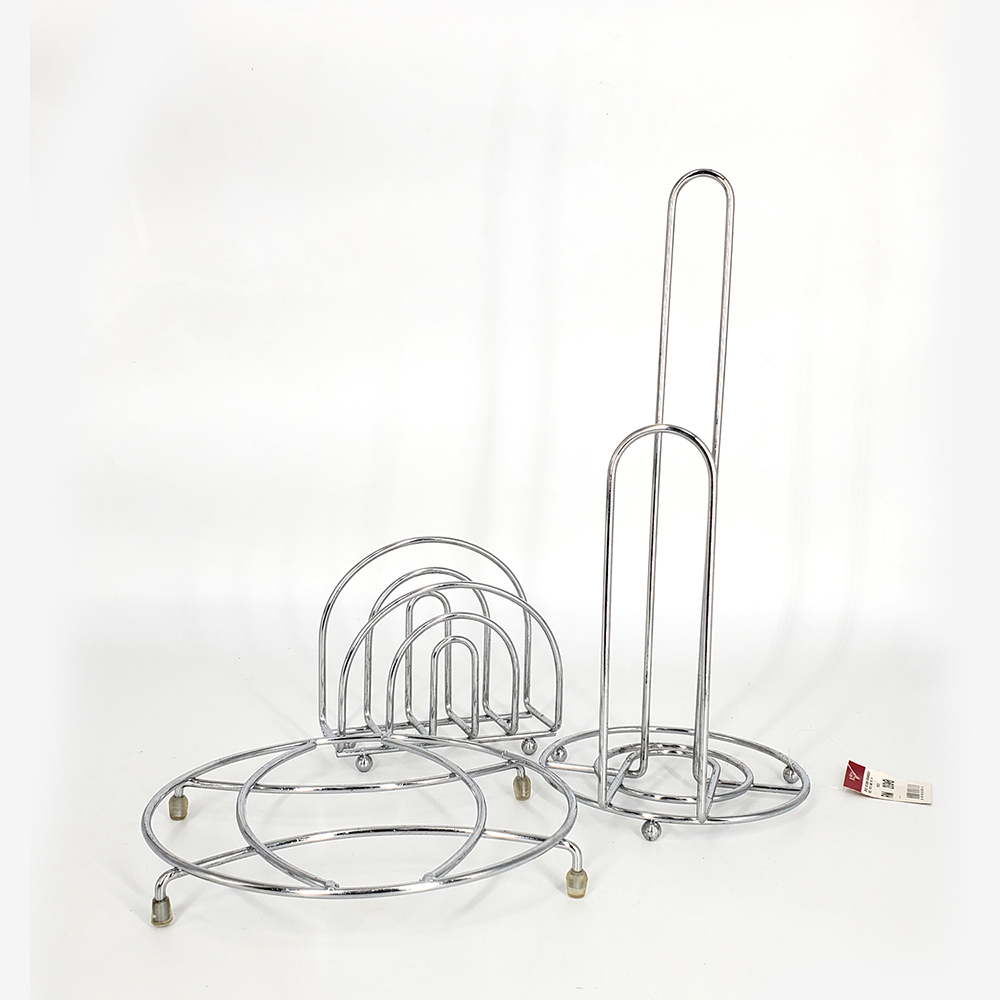 NWM 3 in 1 Stainless Steel Kitchen Organizer Rack SYZ-002