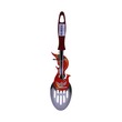 Kh Slotted Spoon With  Plastic Handle KW-1771