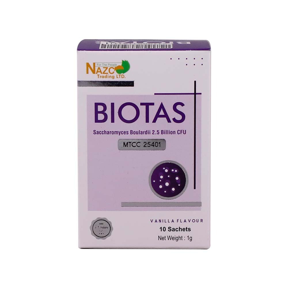 Biotas Saccharomyces Boulardii 2.5 Billion 1G 10PCS