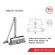 My Home Aluminum Automatic Door Closer (MH-DC002)