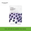 The Face Shop Official Real Nature Mask Sheet Blueberry 8806182590245