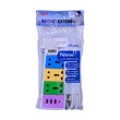 MGD Extension Socket 6Way 3USB + 1Type-C A9BN24U
