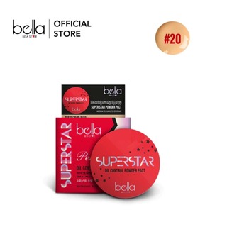 Bella Super Star Oil Control Powder Pact 4.5G Gb30