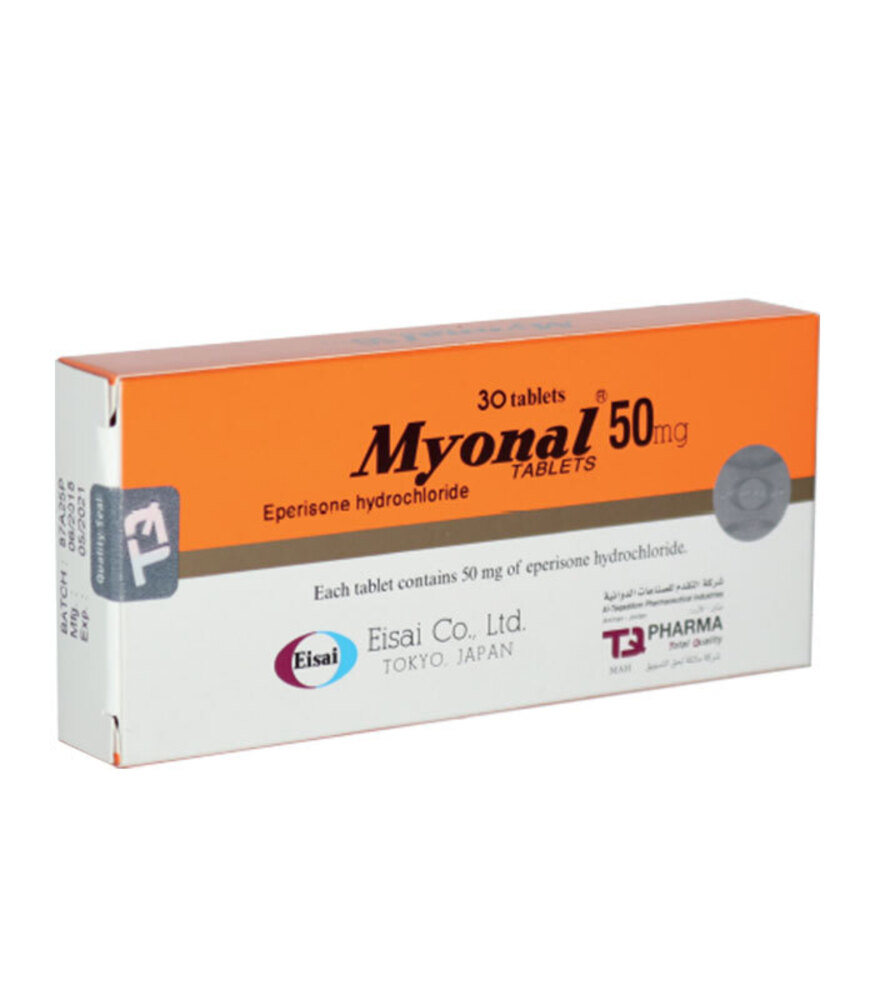 Myonal 50MG 10Tablets 1X3