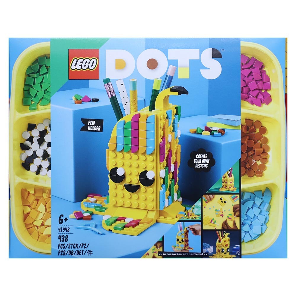 Lego Dots Cute Banana Pen Holder NO.41948