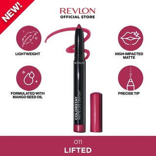 Revlon Colorstay Matte Lite Lip Crayon 1.4G (003 Souffle All Day)