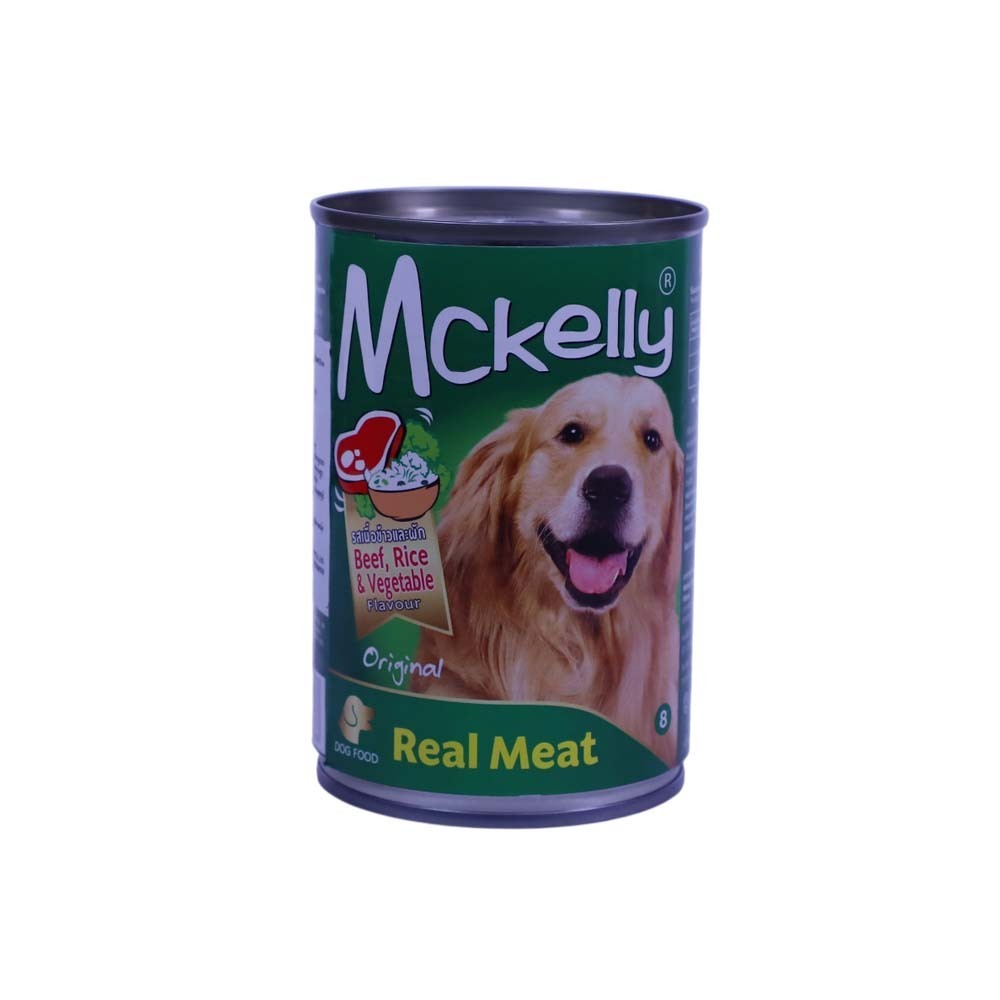 Mckelly Dog Wet Food Beef Rice & Vegetable 400G