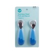 Kub Baby Stainless Steel Fork&Spoon Set Blue