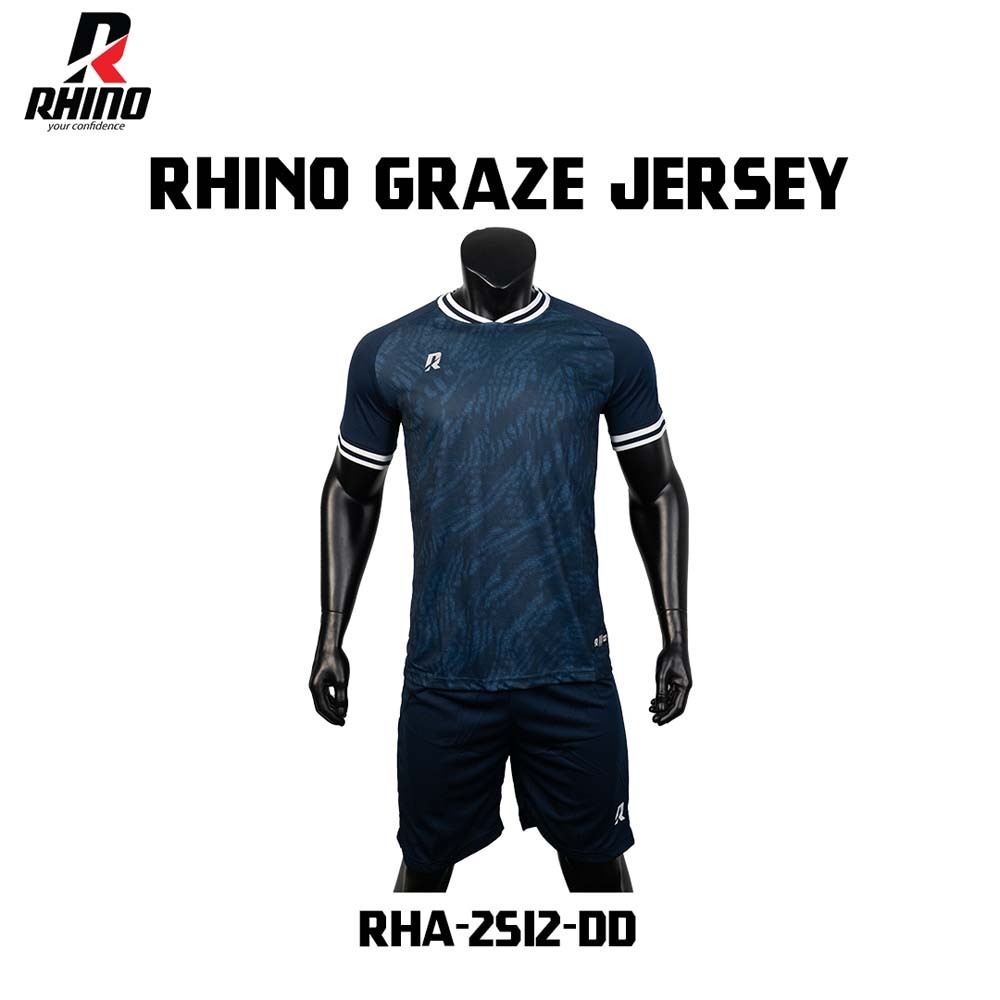 Rhino Graze Jersey RHA-2512-DD Dark Blue Medium