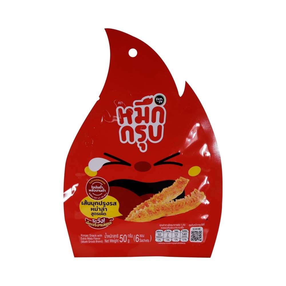 Sunsu Konjac Snack Extra Mala Flavor 50G