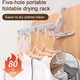 Five-Hole Portable Foldable Drying Rack