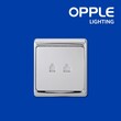 OPPLE OP-E06S6501-Y1-Phone & Computer Socket (100Mbps) Switch and Socket (OP-23-234)