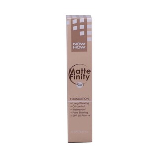 Now How Matte Finity Foundation 25ML NBCUFN C7