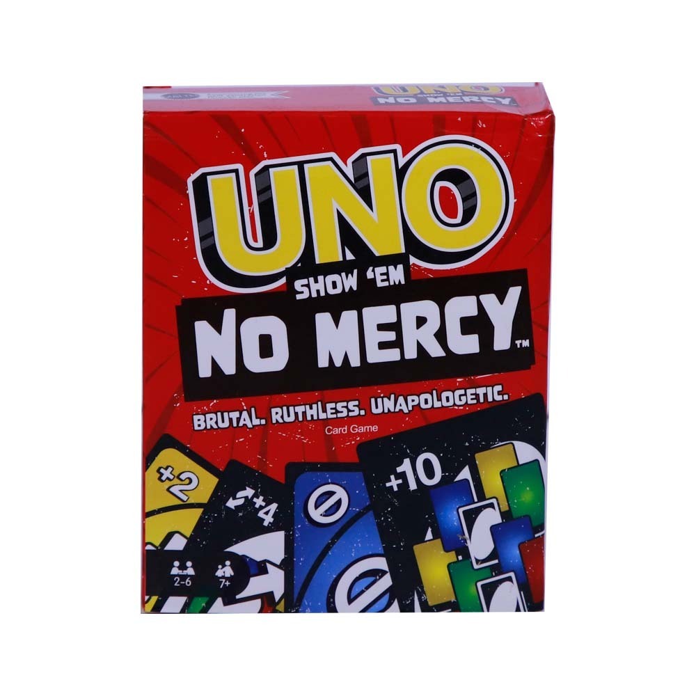 YYZN Uno Playing Card (No Mercy)
