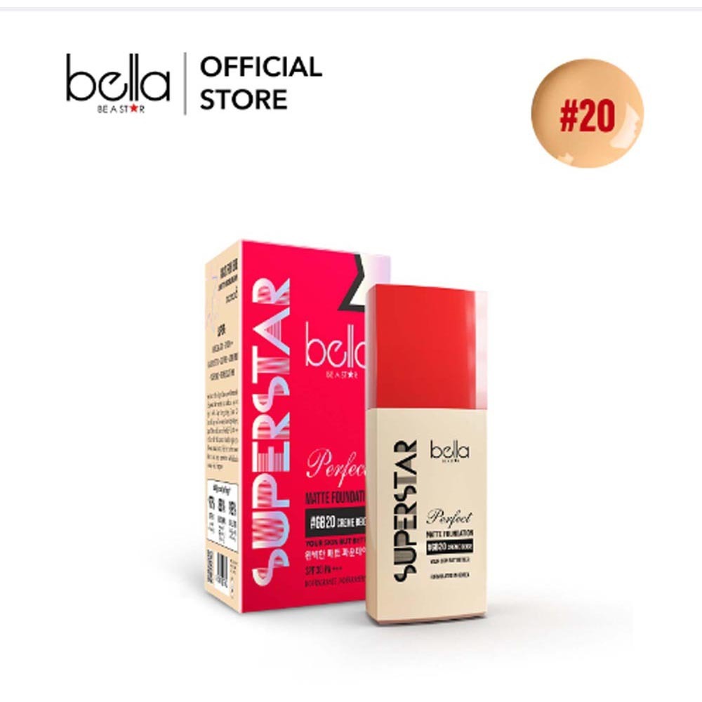 Bella Super Star Matte Foundation 15G  Gb-20