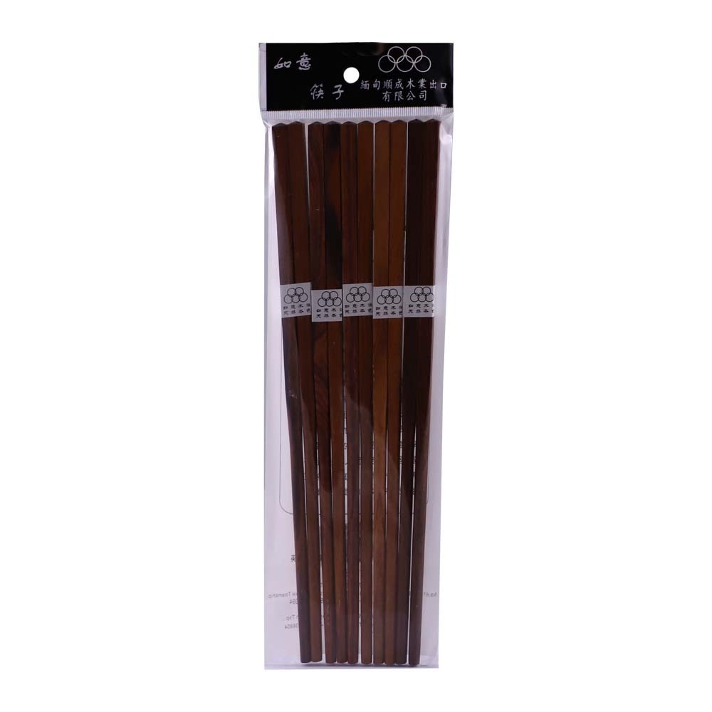 Shwe Chain Chopstick Long 5PCS (Ta Ma Lan)