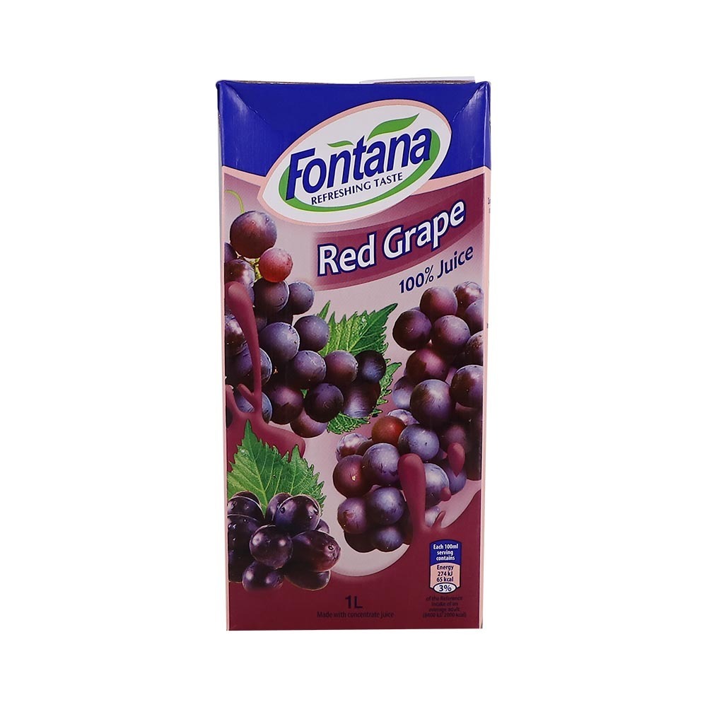 Fontana Fruit Juice Grape 1LTR