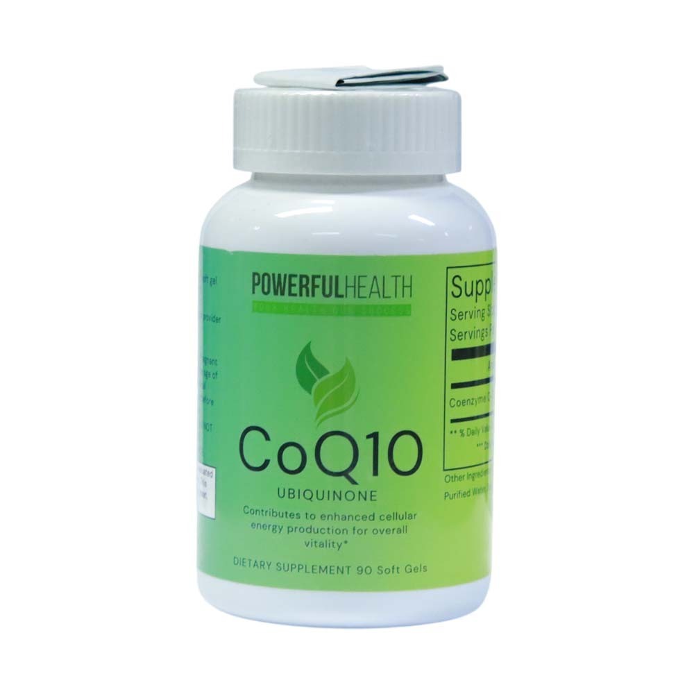Powerful Health Coq10 Supplement Softgel 90PCS