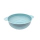 Round Plastic Basket Blue PB-684