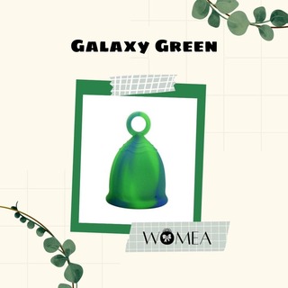 Womea Menstrual Cup (Large) Galaxy Green