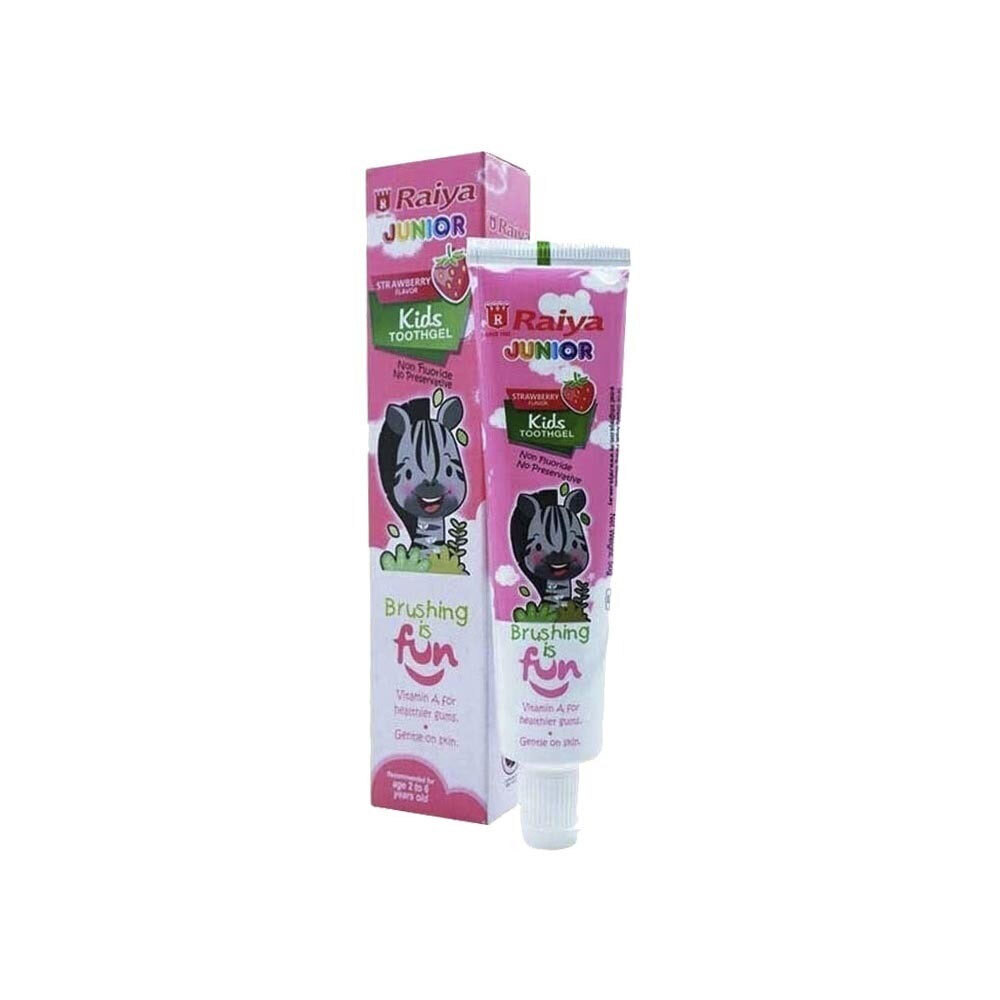 Raiya Junior Toothpaste Strawberry 50G (2-6Yrs)