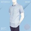 Cottonfield Men Short Sleeve Printed Shirt C99 (Large)