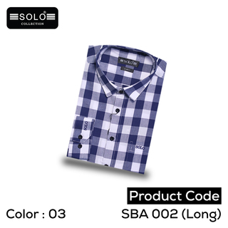 Solo Collection SBA 002 (Long) Slim Fit Shirt Extra Large 06