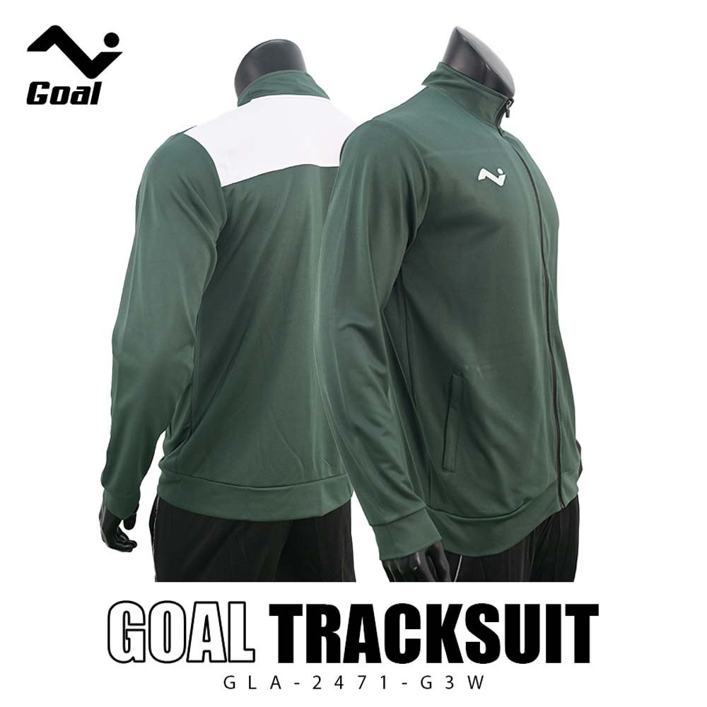 Goal Tracksuit Green GLA-2471-G3W-Small