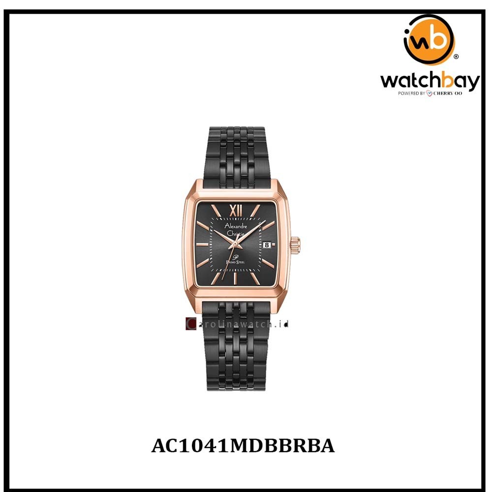Alexandre Christie Men Watch AC1041MDBBRBA Cherry Oo