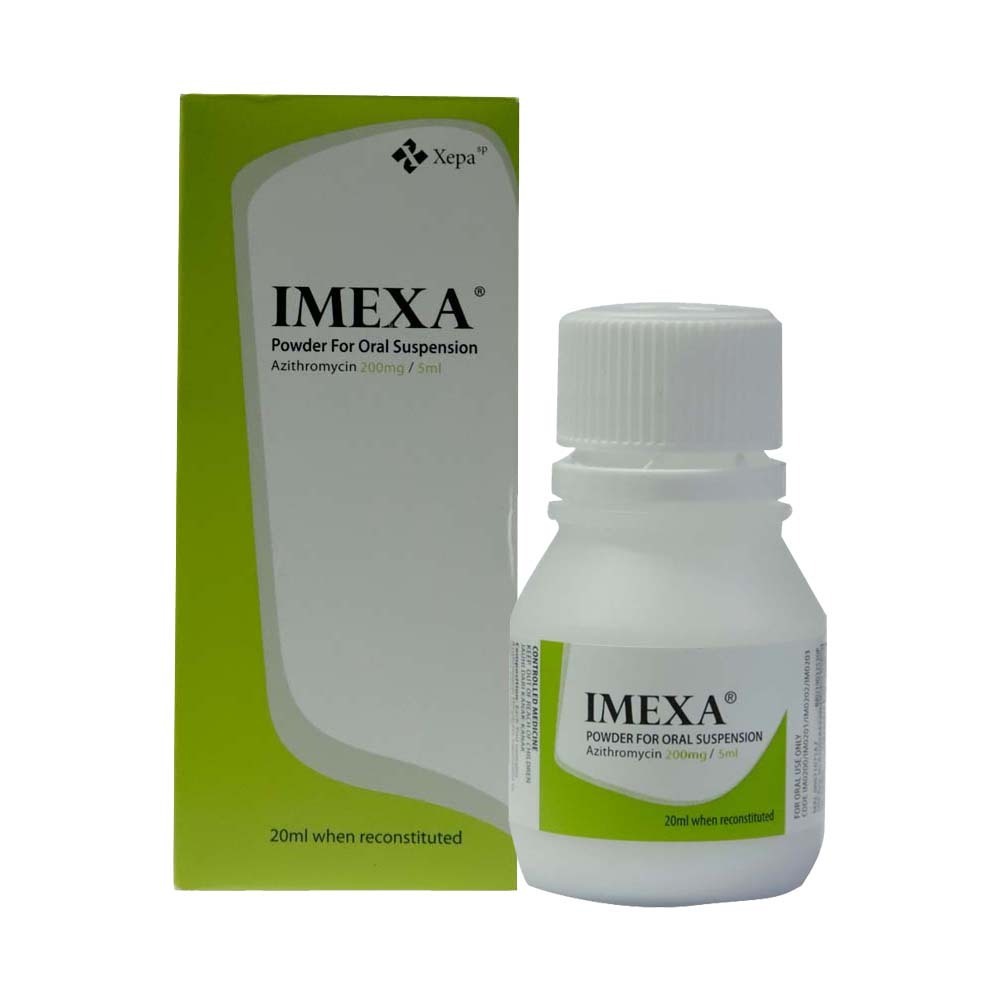 Imexa Azithromycin 200MG Oral Suspension 5ML