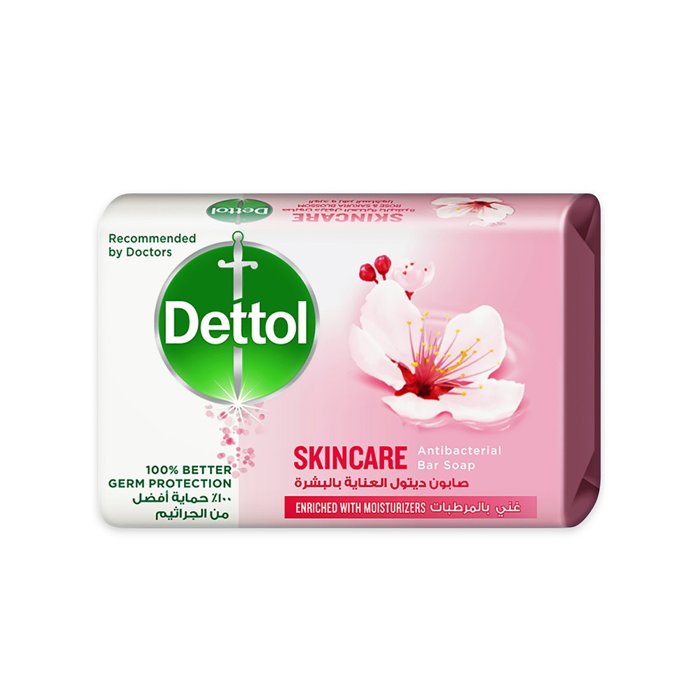 Dettol Skincare Antibacterial Bar Soap 105G