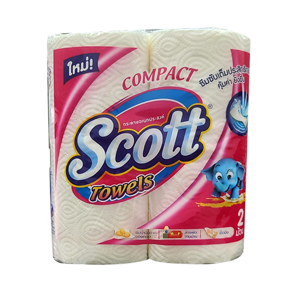 Scott Kitchen Towel Compact 2Roll